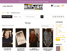 Tablet Screenshot of onision.org